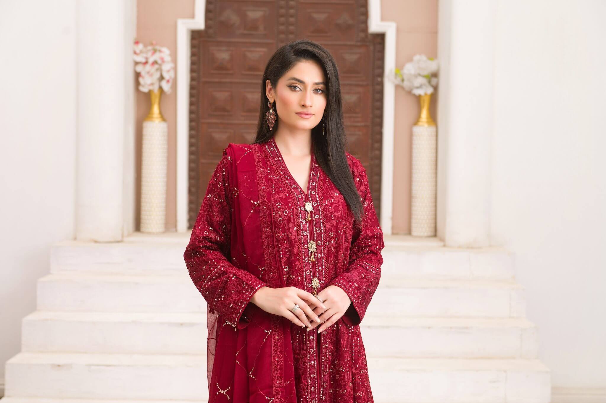 Pakistani Formal Dresses | Embroidered Maxi | Zarveil Pakistani Formal Dresses | Embroidered Maxi | Zarveil