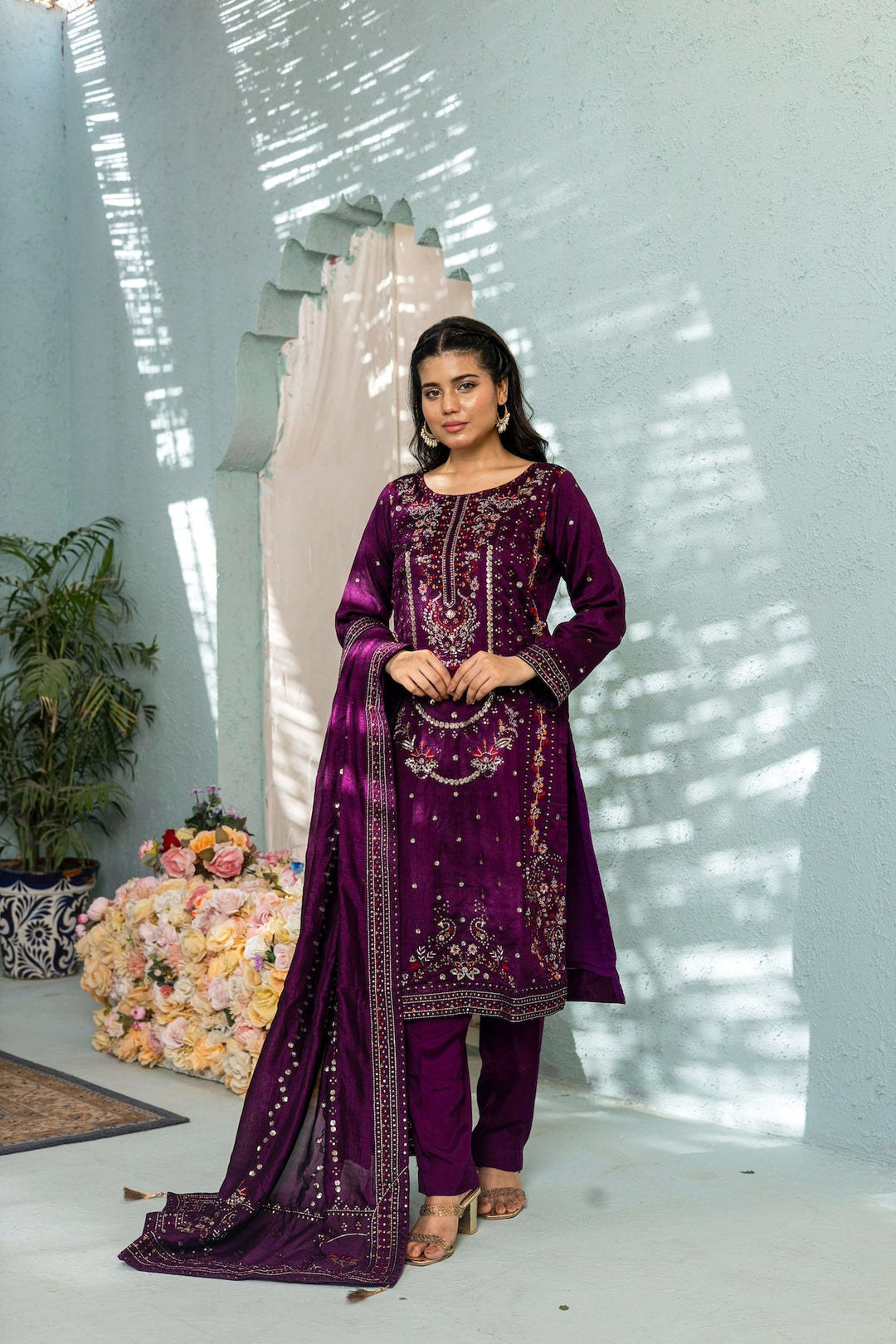 Readymade Party Wear Salwar Kameez Suits | Zarveil