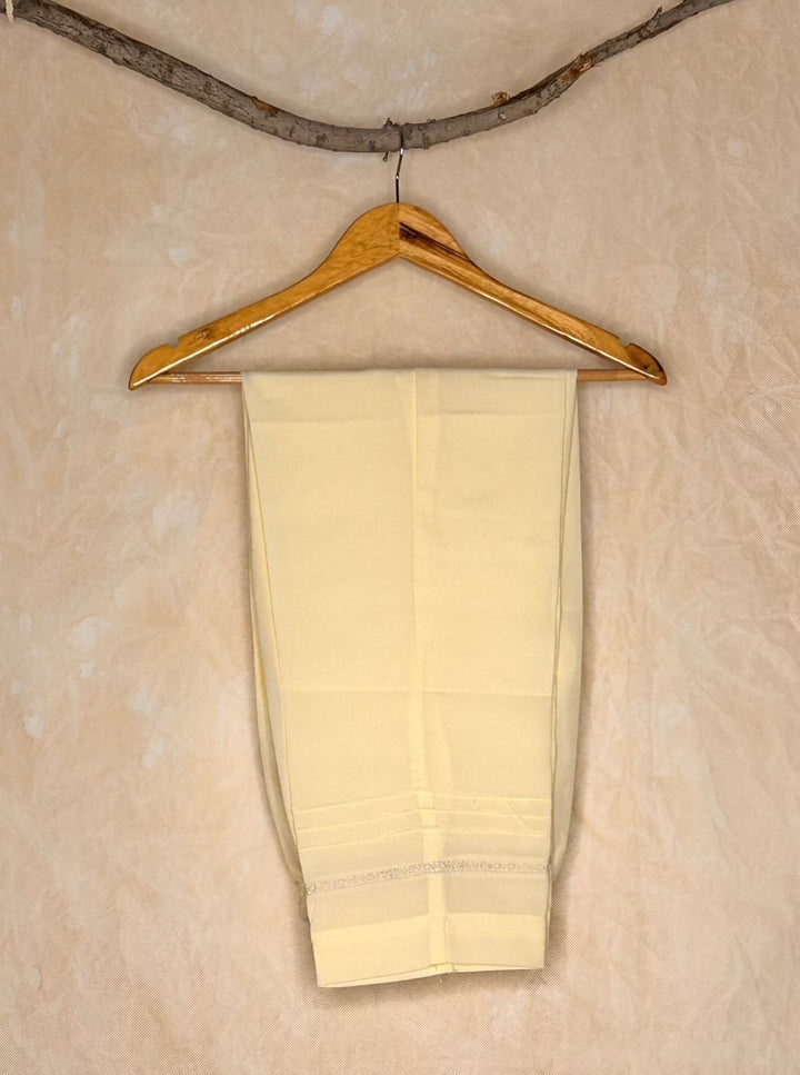 Dutch White Pakistani Shalwar Kameez | Zarveil